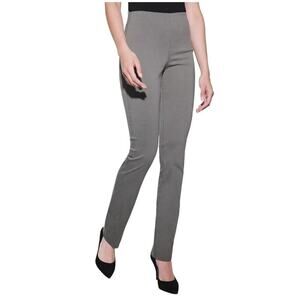 White House Black Market Slim Side Zip Pant Camel Size 10 Short NWT